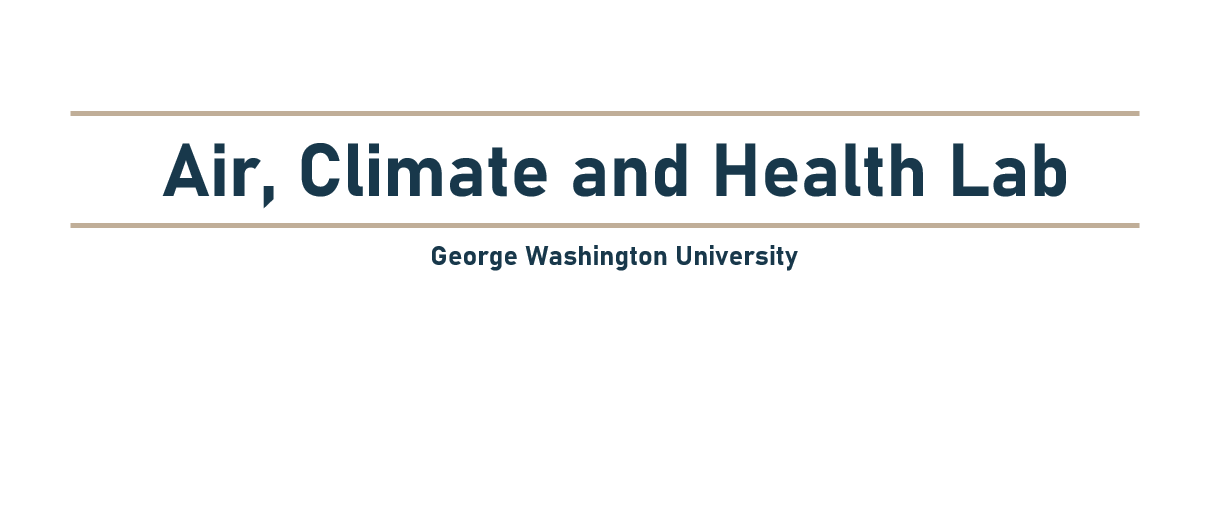 Air, Climate, and Health Lab logo
