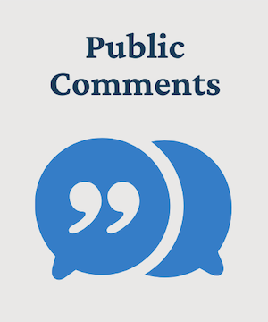 Public Comments